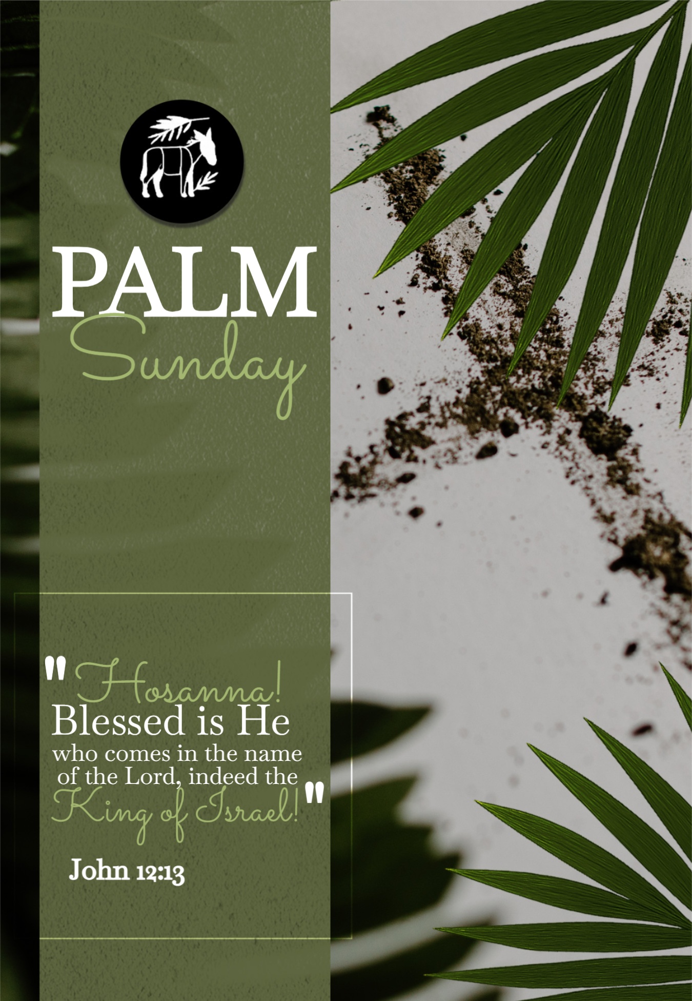 March 29, 2026; Palm Sunday